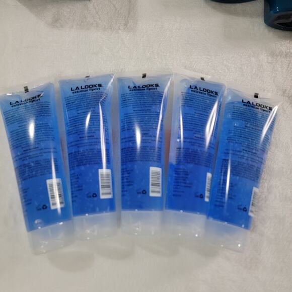 LA LOOKS EXTREME SPORT LEVEL 10+ HOLD ALCOHOL FREE HAIR GEL 8 Oz Each Lot 5 - Picture 5 of 6